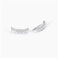 Orecchini Mabina Donna Jennifer in Argento Zircone 563609 - 563609